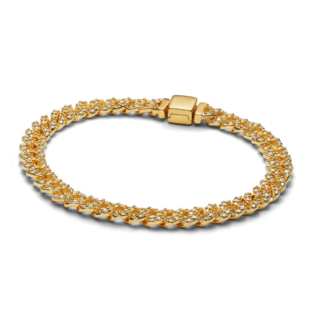 Cuban Link Bracelet in Gold