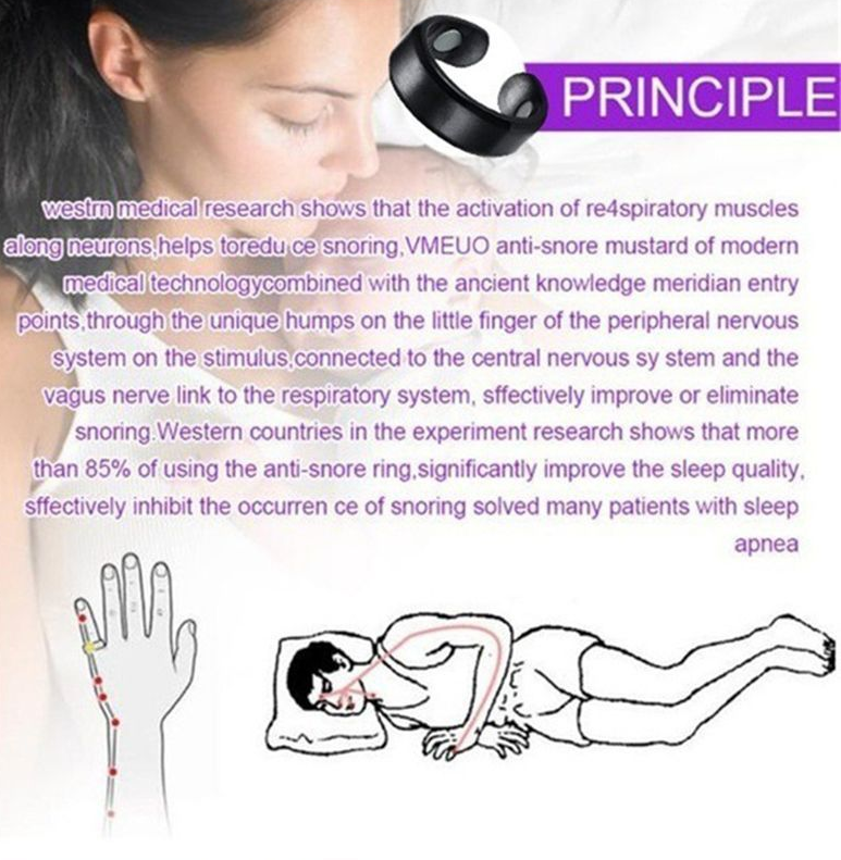 Magnetic Anti-Snoring Ring