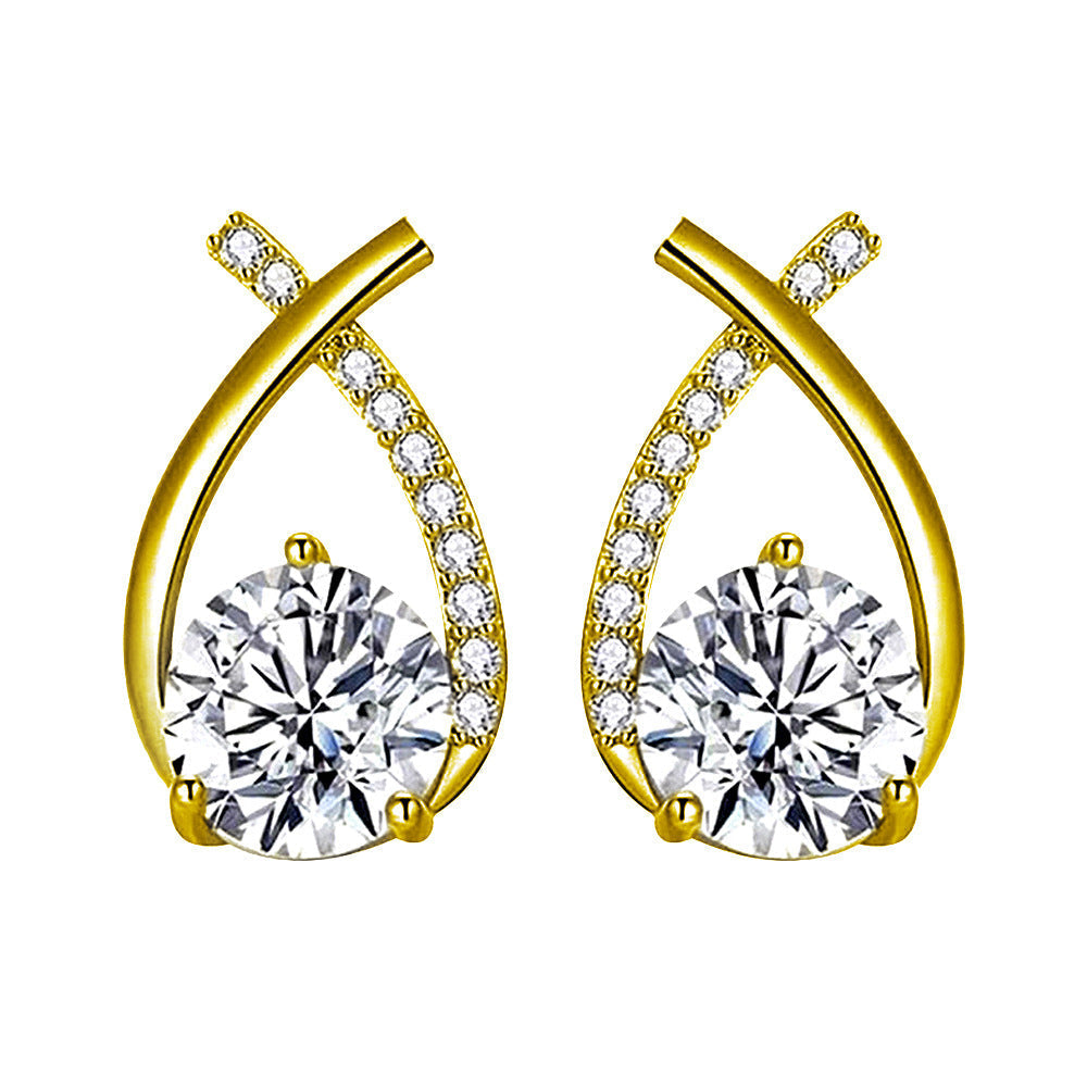 Gold Arielle Earrings