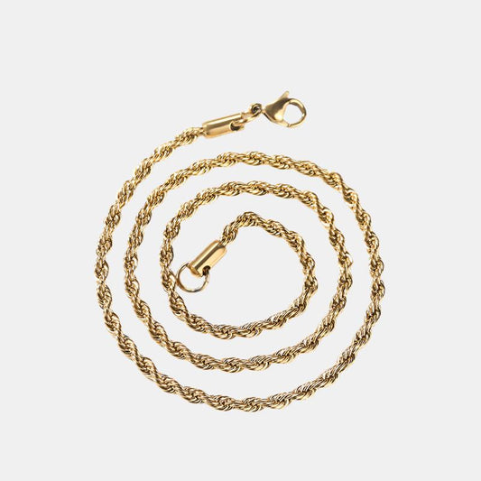 Stainless Steel Twisted Chain