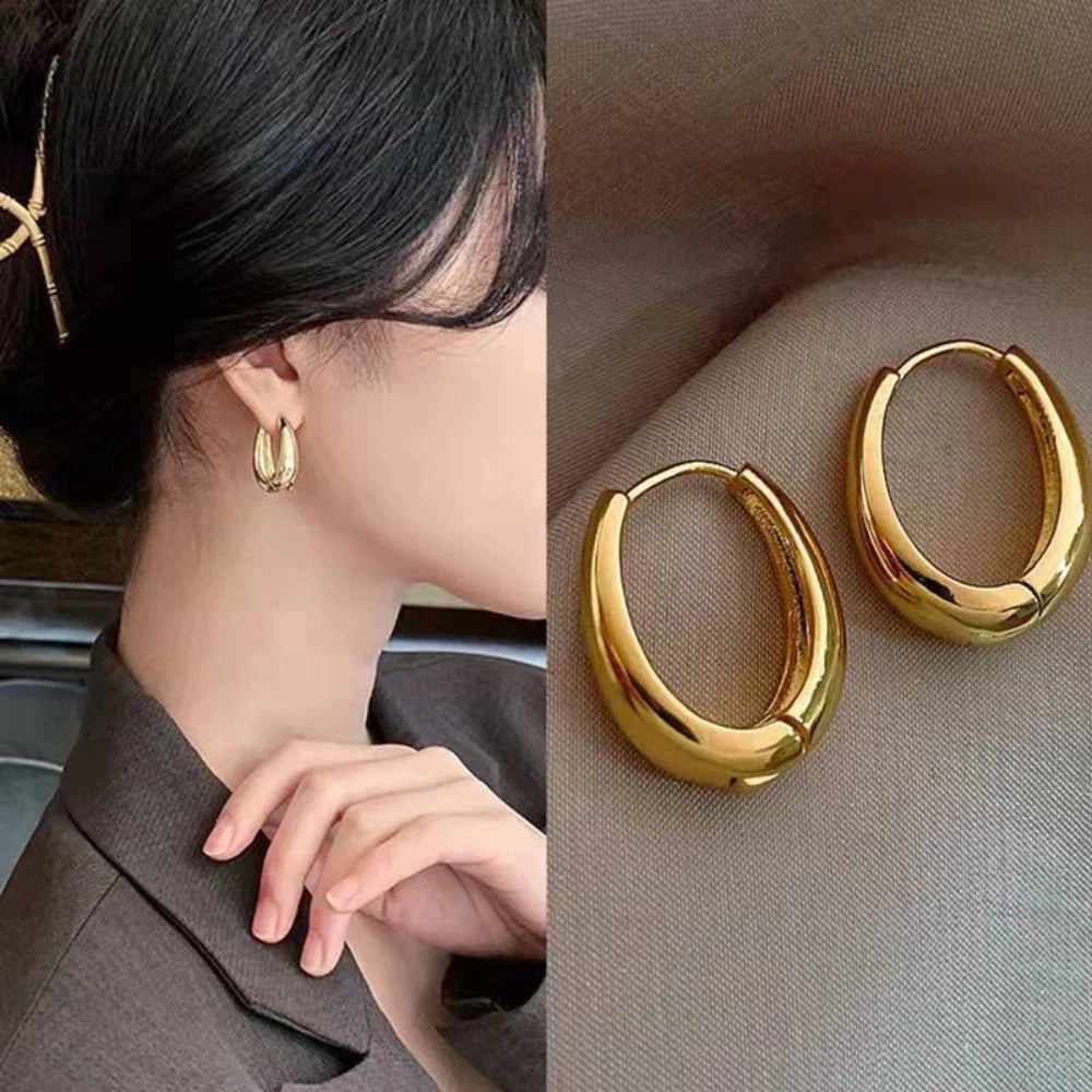 Timeless Gold Hoop Earrings