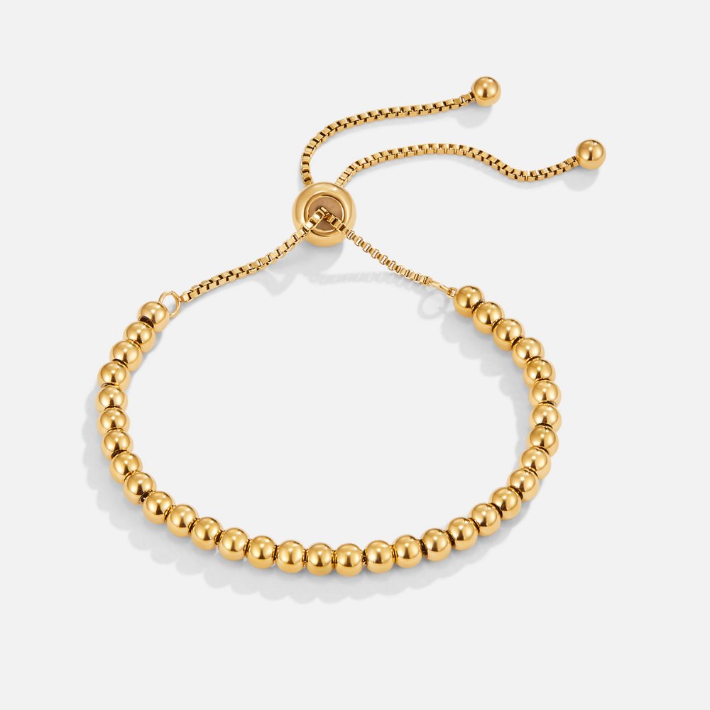 Beaded Golden Bracelet