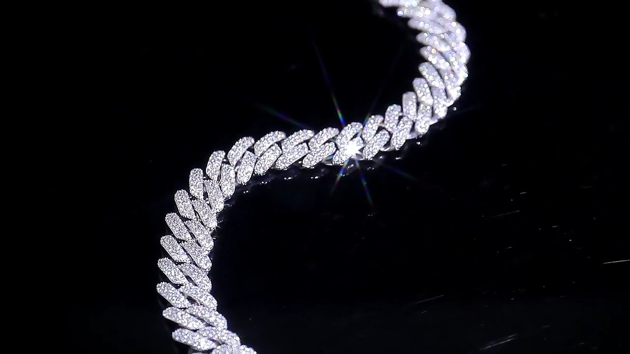 RIVAL CUBAN MOISSANITE BRACELET - 925