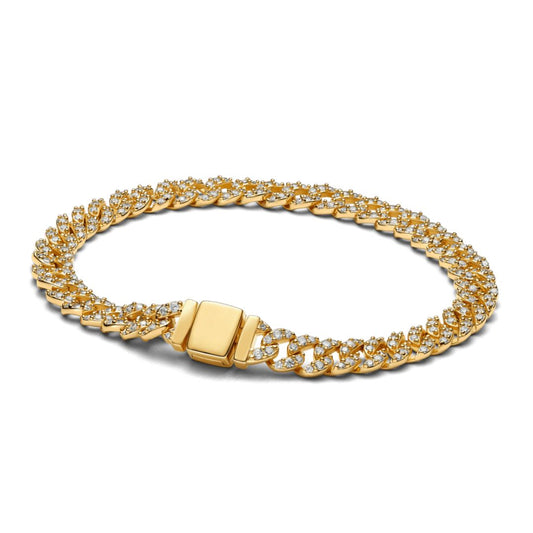 Cuban Link Bracelet in Gold
