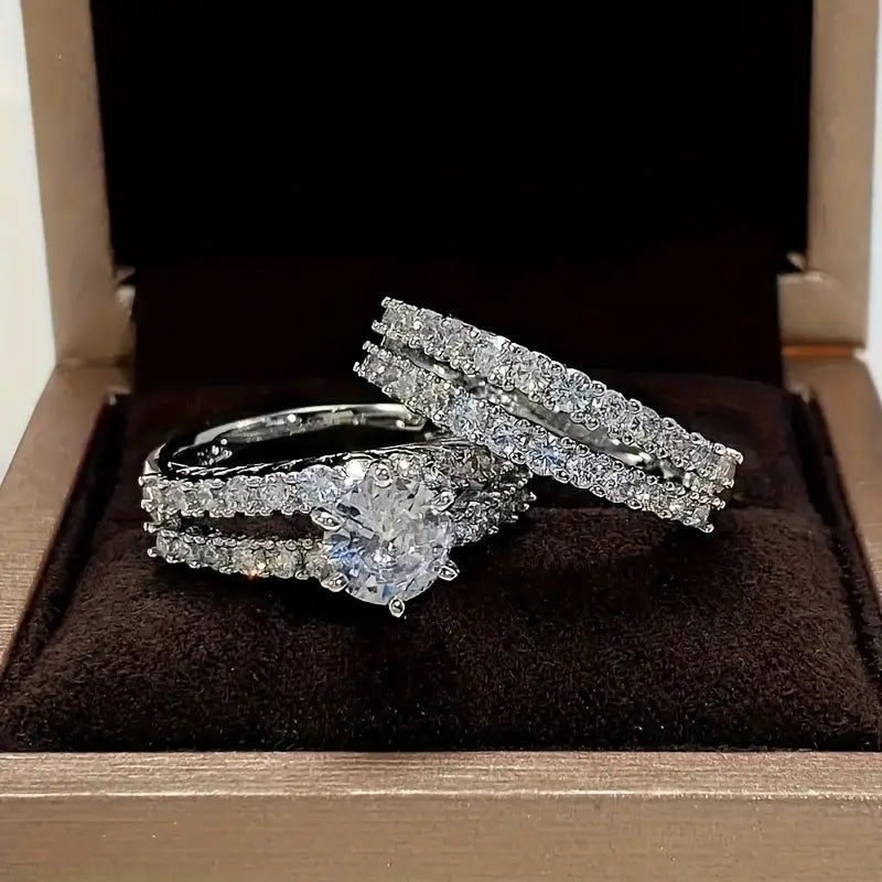 Gold Eternal Sparkle Ring Collection