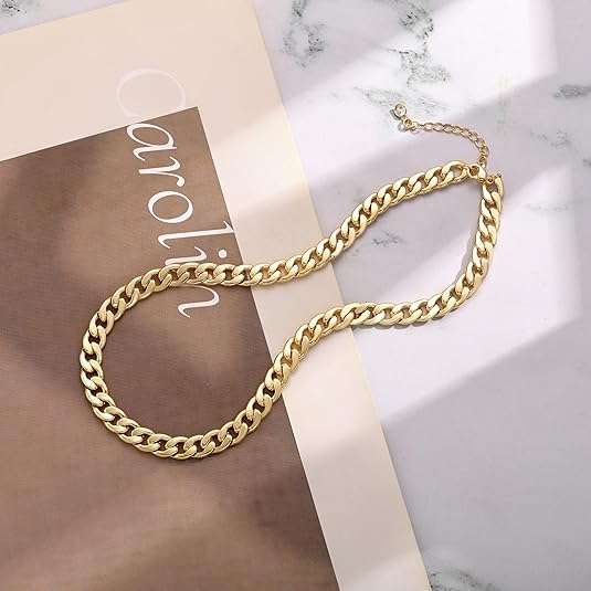 Gold Cuban Link Necklace