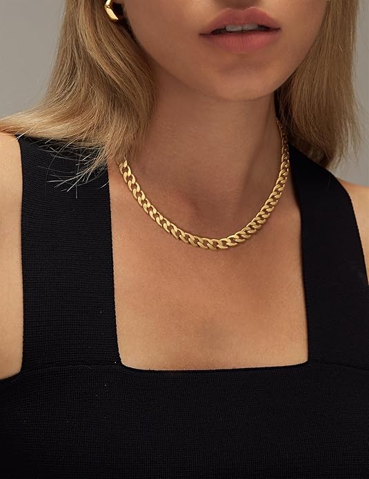 Gold Cuban Link Necklace