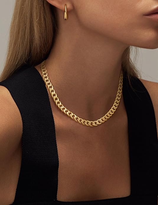 Gold Cuban Link Necklace