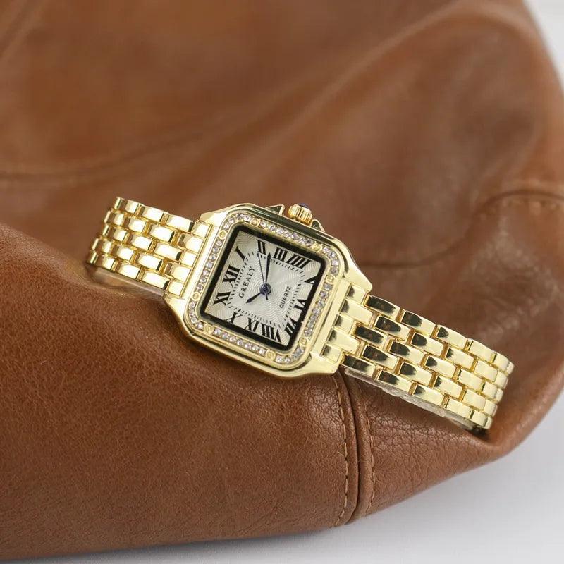 Isabella Vintage Watch – Timeless Elegance in Gold or Silver