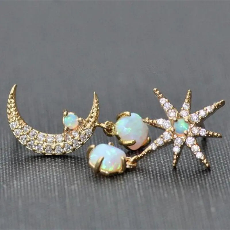 Lunar and Celestial Earrings