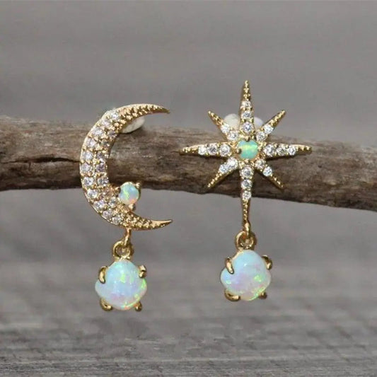 Lunar and Celestial Earrings