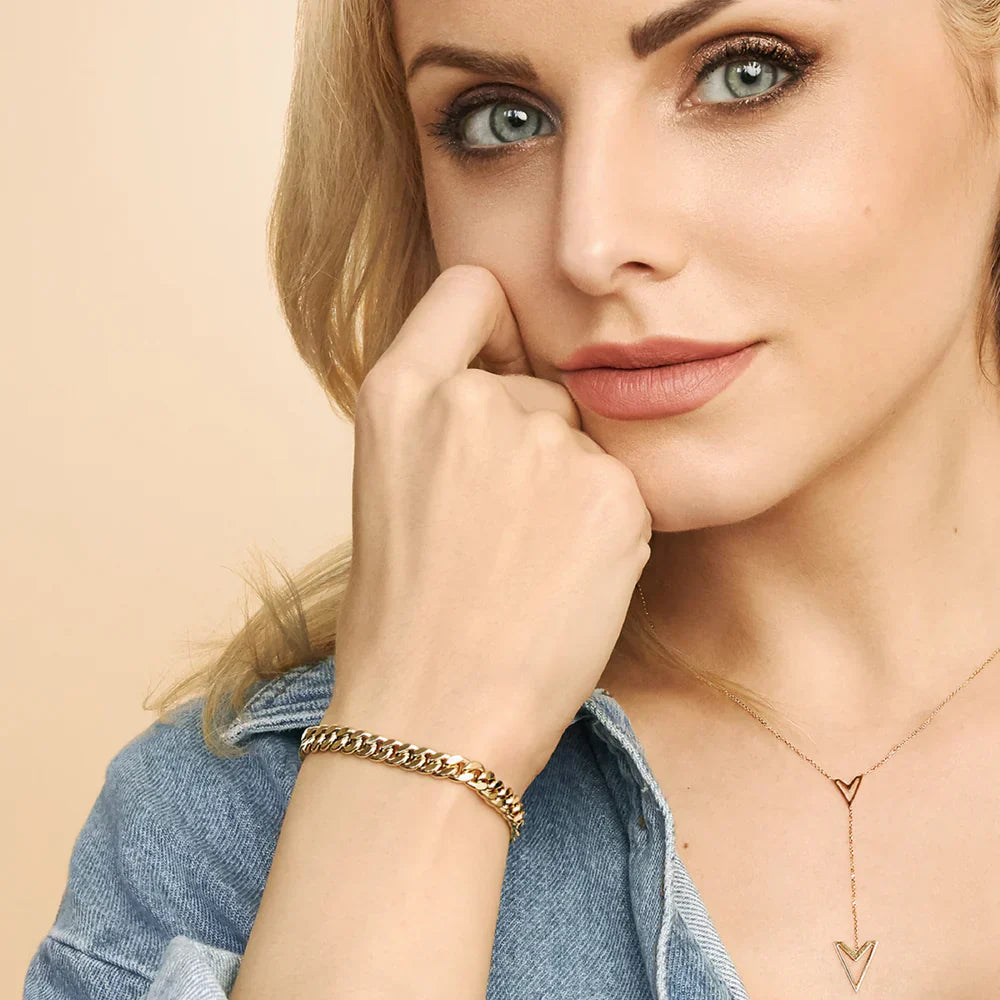 Summer Cuban Gold Bracelet