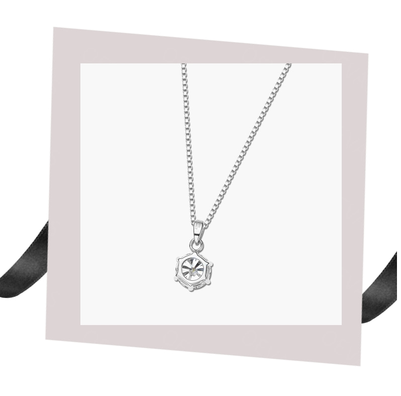 Timeless Moissanite Necklace – Radiate Like the Star You Are