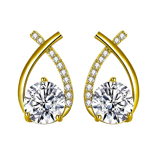 Gold Arielle Earrings