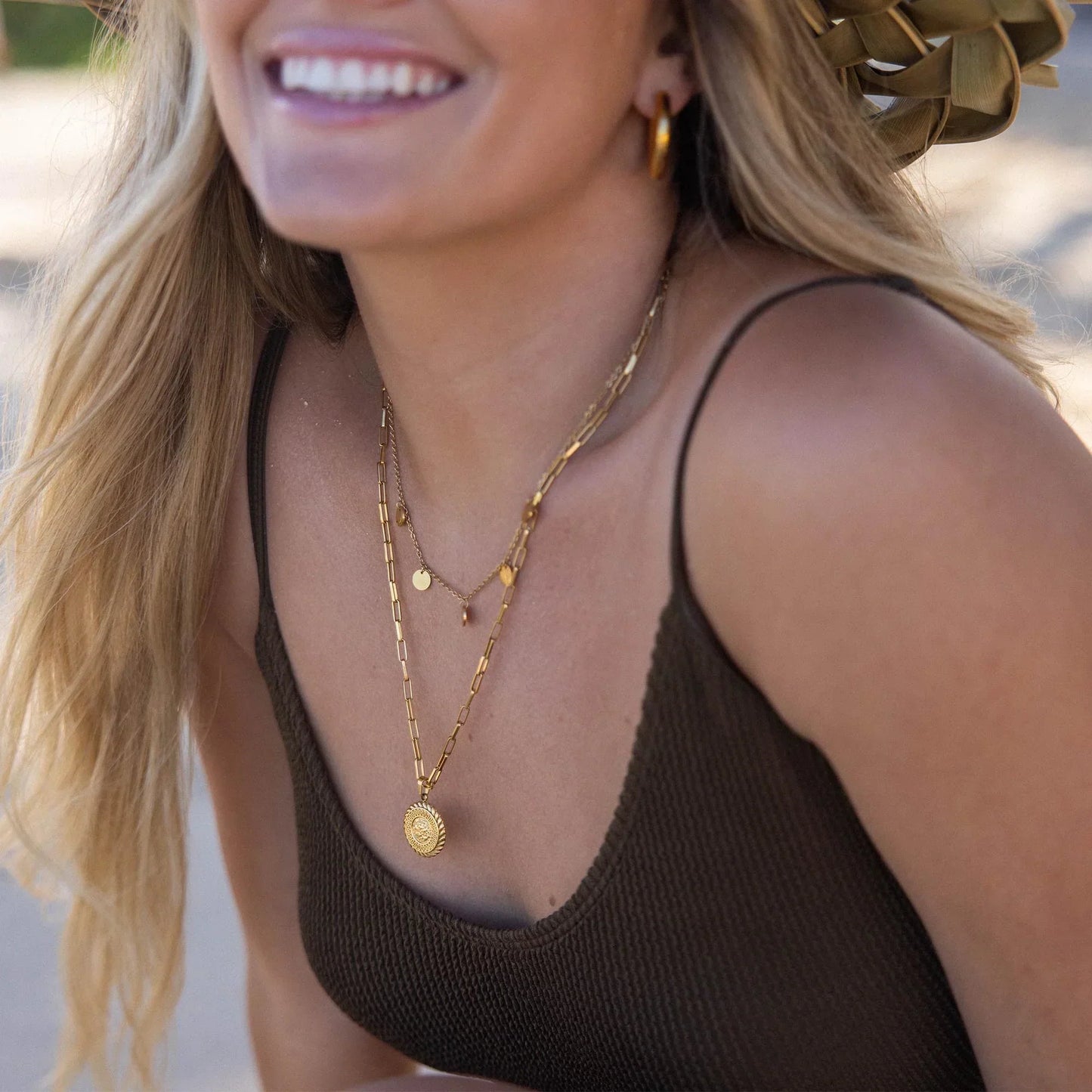 Or Funky Buddha Necklace