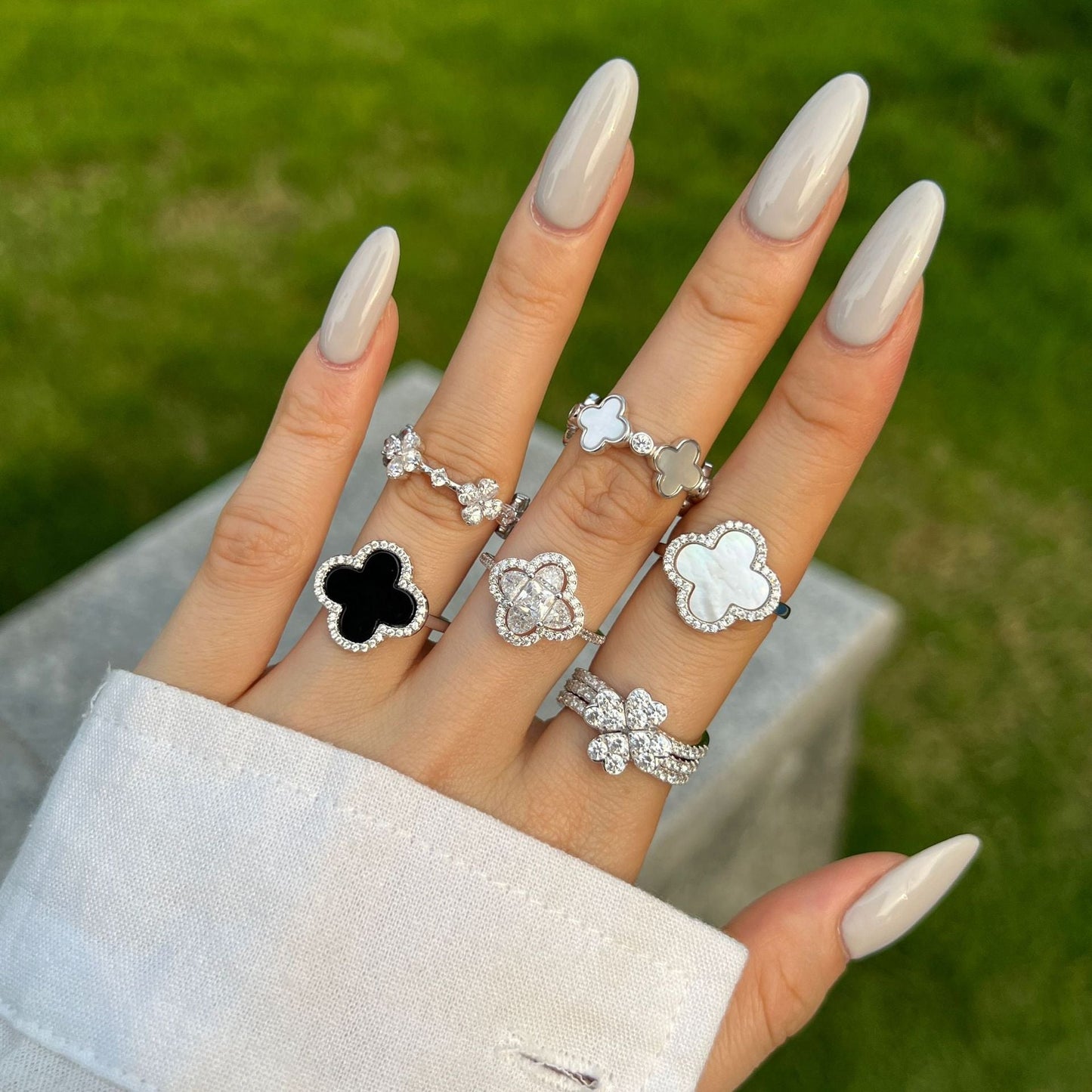 DELUXE CLOVER RING