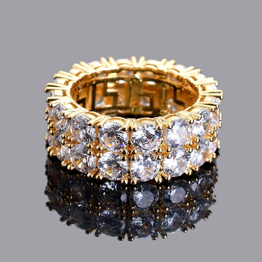 DOUBLE ROW RING