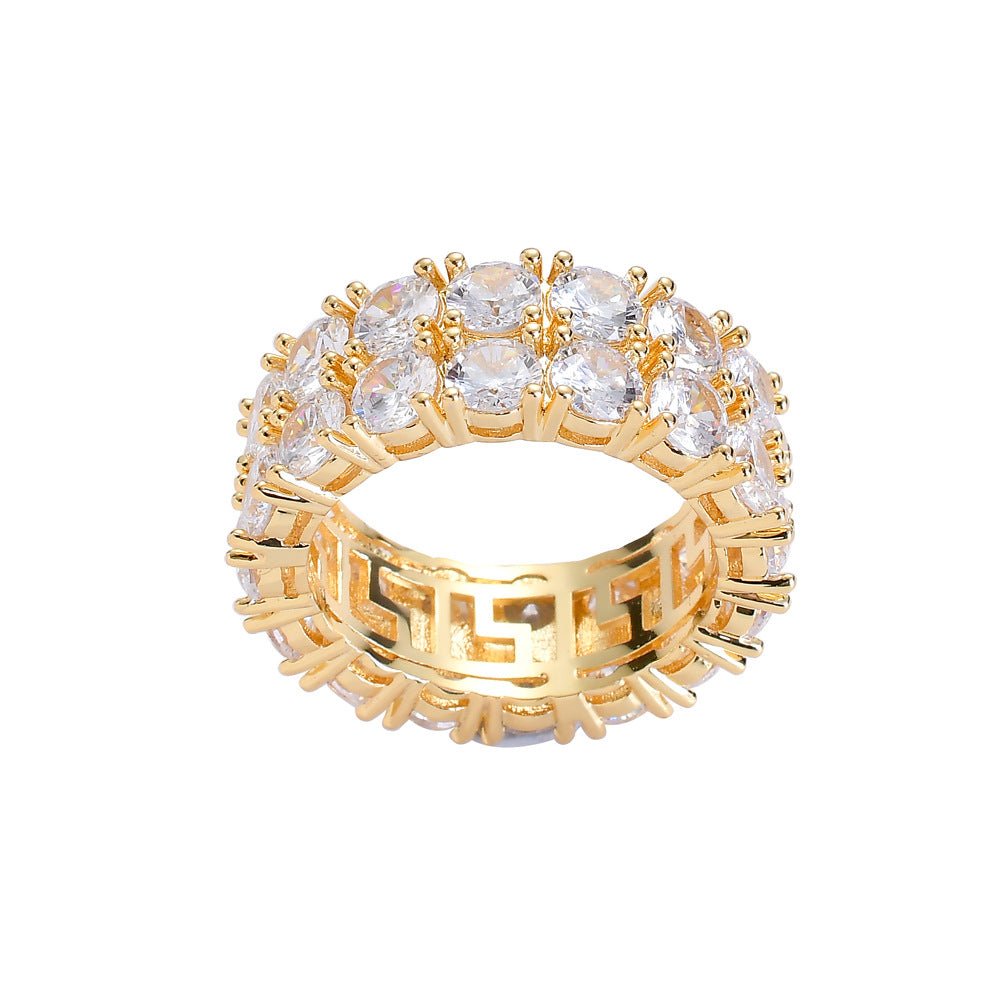 DOUBLE ROW RING