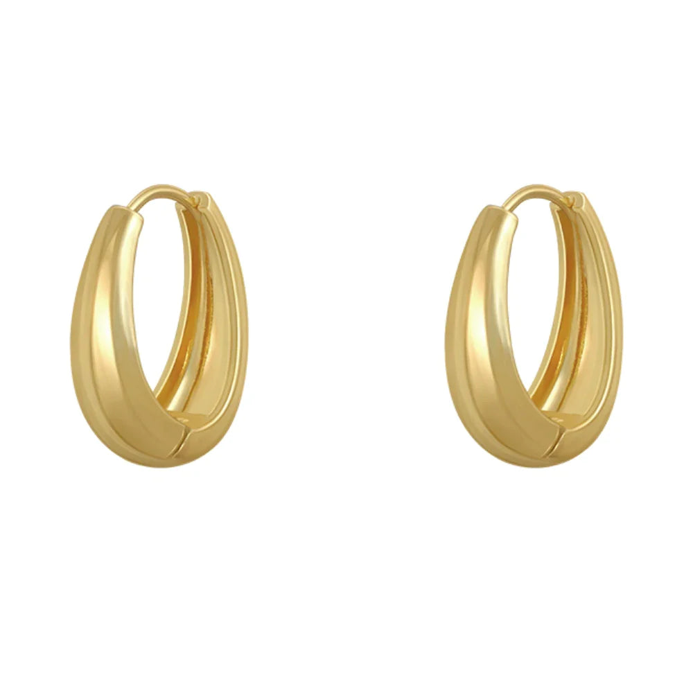 Timeless Gold Hoop Earrings