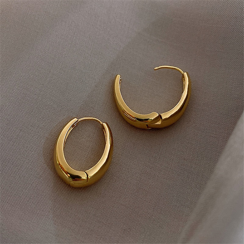 Timeless Gold Hoop Earrings
