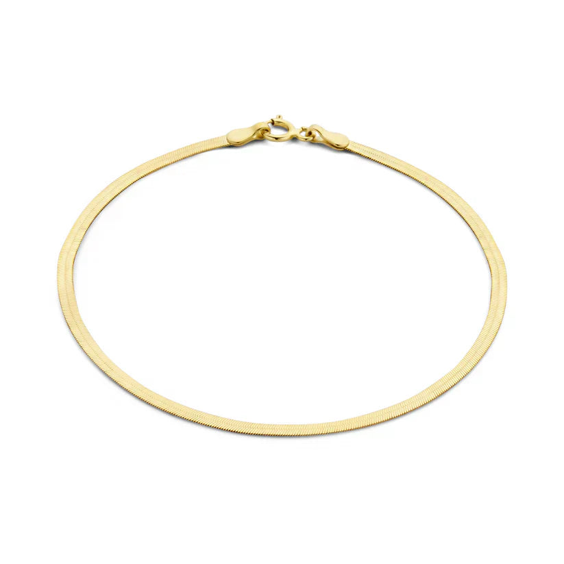 Gold Sun Snake Bracelet