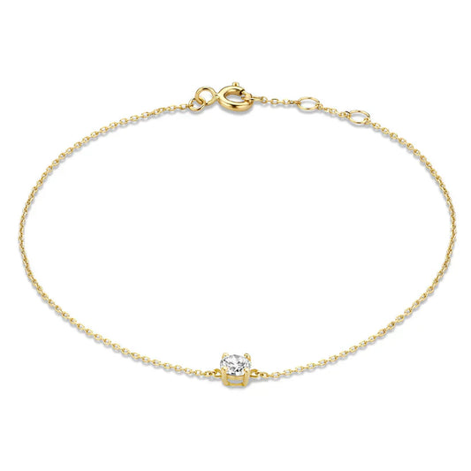 Cléa Gold Moissanite Bracelet