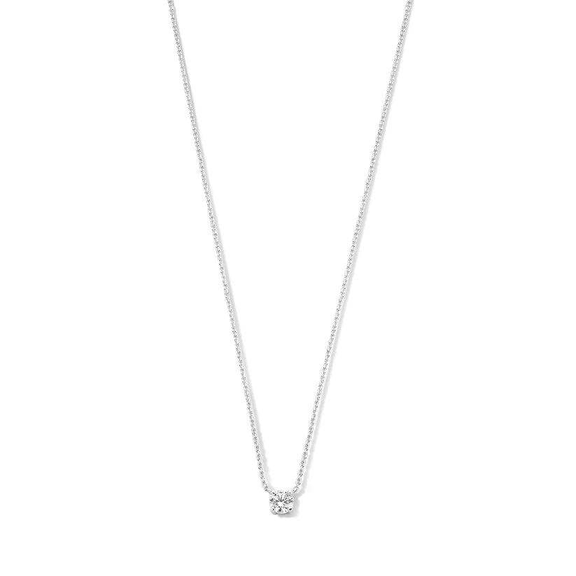 Cléa Gold Moissanite Necklace