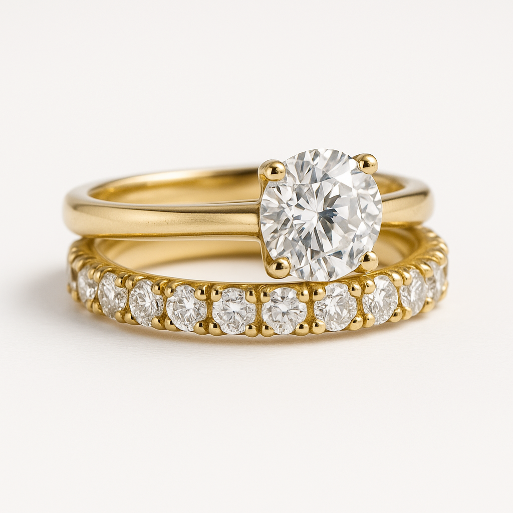 Gold Savaya Ring Set