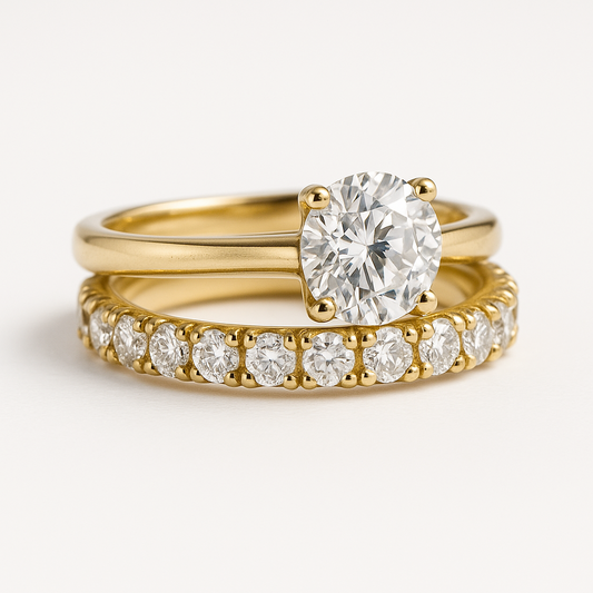 Gold Savaya Ring Set
