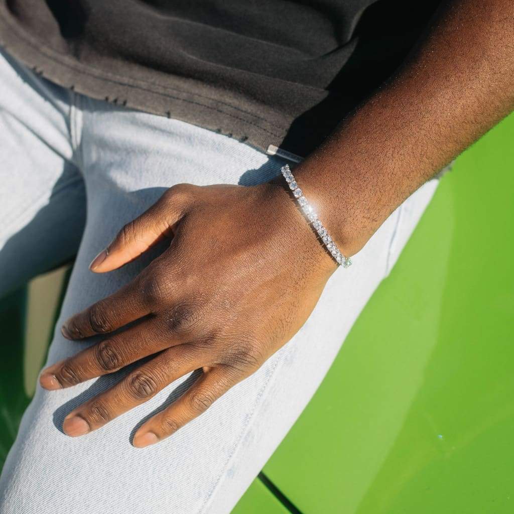 RIVAL TENNIS BRACELET SILVER - 925